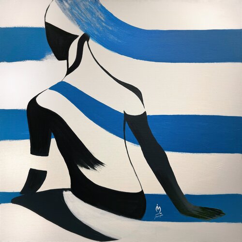 Swimmer von Marco Opel, Malerei kaufen auf Singulart