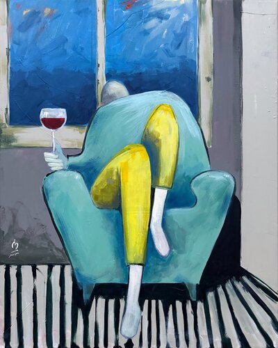 Life is better with art von Marco Opel, Malerei kaufen auf Singulart