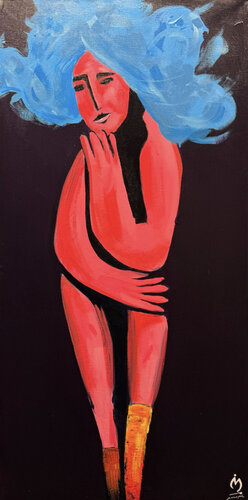 Thinker by Marco Opel, Painting for Sale on Singulart