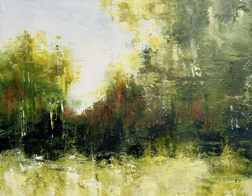 Black Forest Green von Lois Donaghey, Malerei kaufen auf Singulart