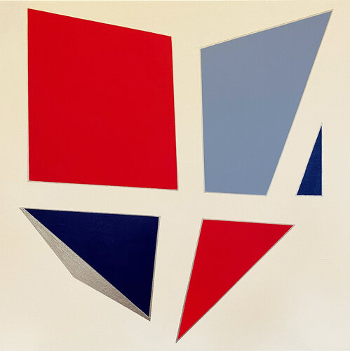 Suprematist Heart by Zaira Dzhaubaeva Rivera, 絵画 for Sale on Singulart