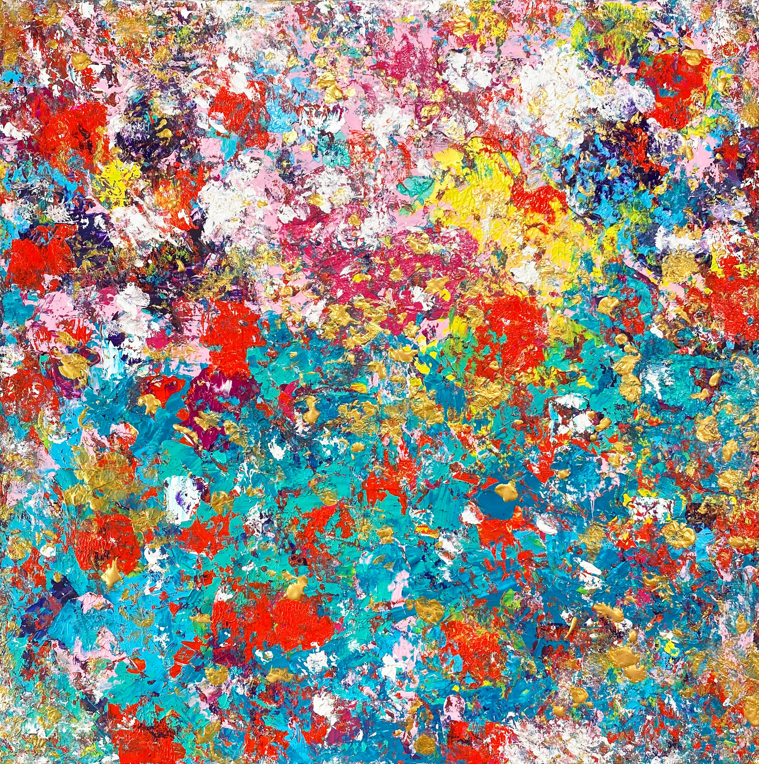 Dreaming of Summer Zaira Dzhaubaeva Rivera Originalgemälde zu verkaufen
