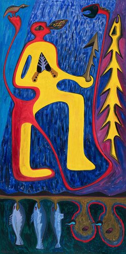 Shaman of Rain von Tadas Gutauskas, Malerei kaufen auf Singulart