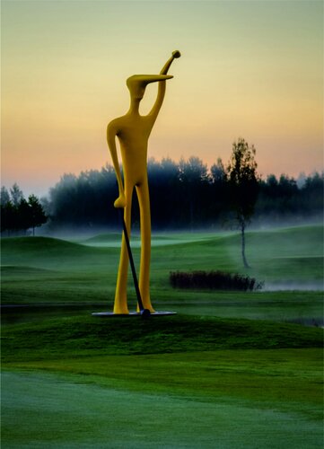 Statue Golfi van Tadas Gutauskas, Beeldhouwwerk te koop op Singulart