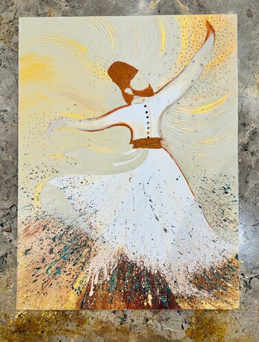 Sufi van Kinjal Trivedi, Schilderij te koop op Singulart