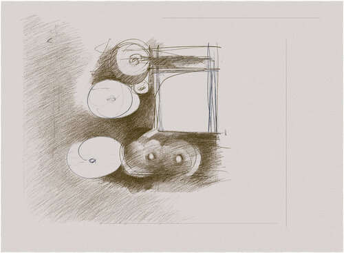 Still Life In Ink Barry Kootchin