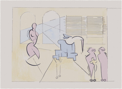 Propellor Man von Barry Kootchin, Druck kaufen auf Singulart