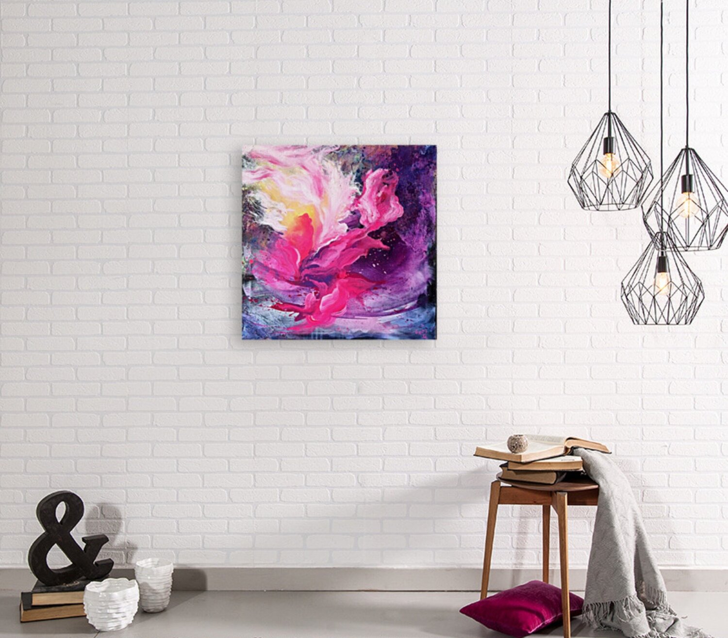 Butterfly Galaxy von Hyerim Dr. StierleLee (2023) Malerei Acryl auf