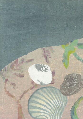 sleeping bed di Shizuka Nakanishi, Opera su carta in vendita su Singulart
