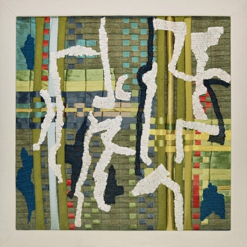 Tissage 3 de Marie-Ghislaine BEAUCE, Téxtil a la venta en Singulart
