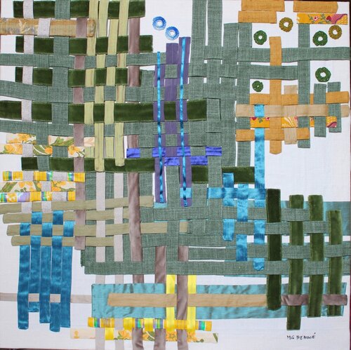Avril by Marie-Ghislaine BEAUCE, Textile for Sale on Singulart