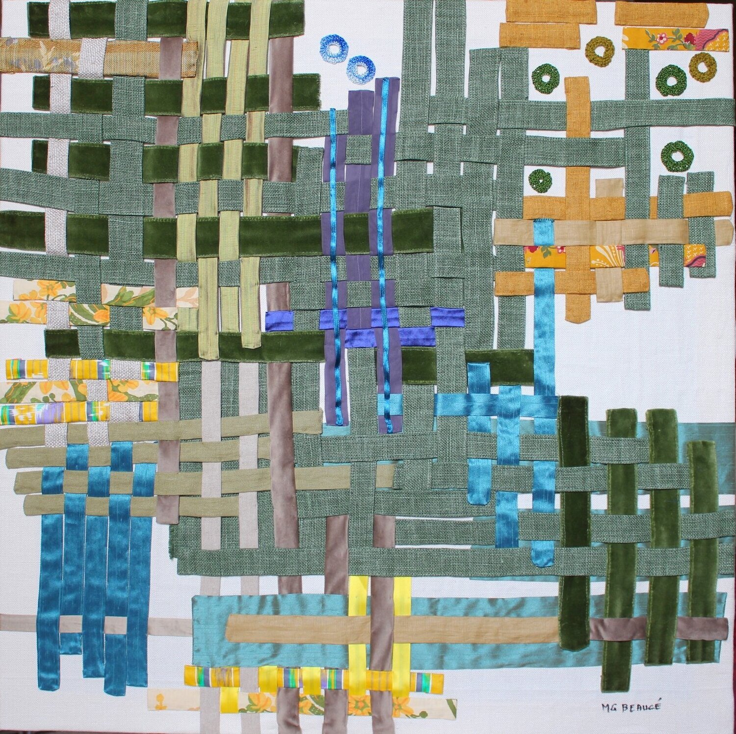Avril Marie-Ghislaine BEAUCE Textile for sale