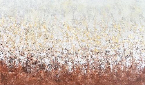 Ochre Radiance van Aneta Tamuliene, Schilderij te koop op Singulart