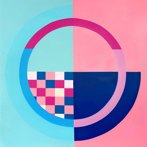 Modern mosaic van Olya Enina, Schilderij te koop op Singulart