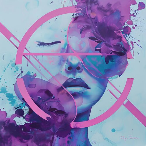 Floral Meditation von Olya Enina, Digital kaufen auf Singulart