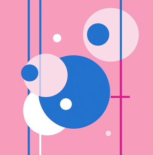 Pink Euphoria van Olya Enina, Schilderij te koop op Singulart