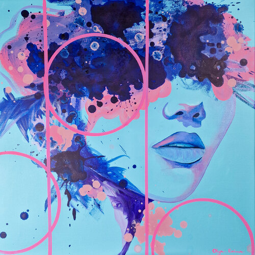 Clouds of emotions van Olya Enina, Schilderij te koop op Singulart