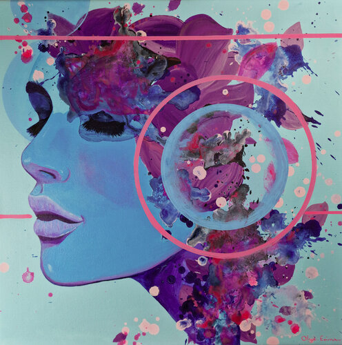 Radiant Femininity van Olya Enina, Schilderij te koop op Singulart