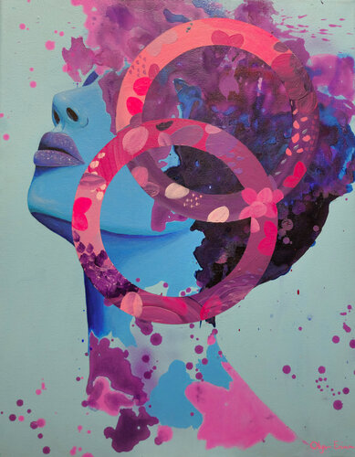 Cycles of Her Spirit van Olya Enina, Schilderij te koop op Singulart