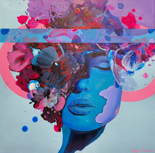 The Art of Daydreaming van Olya Enina, Schilderij te koop op Singulart