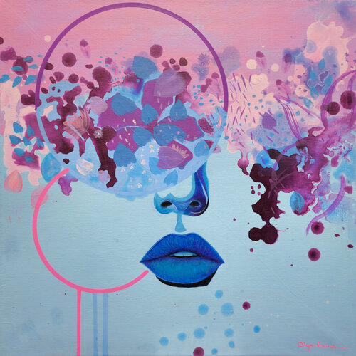 Fleeting Thoughts van Olya Enina, Schilderij te koop op Singulart