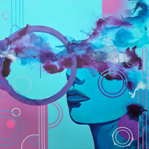 Can You Hear the Silence? van Olya Enina, Schilderij te koop op Singulart