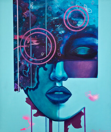 Stillness in Motion van Olya Enina, Schilderij te koop op Singulart