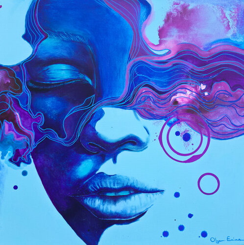 Thought Waves von Olya Enina, Malerei kaufen auf Singulart