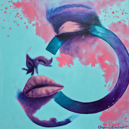 The Space She Left by Olya Enina, 絵画 for Sale on Singulart