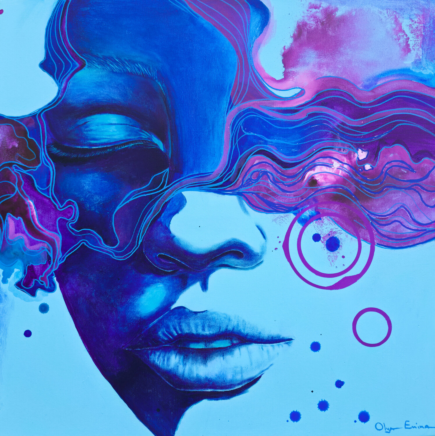 Thought Waves Olya Enina