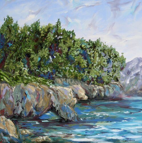 Wild Nature of Greece de Liza Illichmann, Pintura a la venta en Singulart