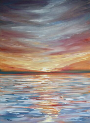 Bohemian Ocean di Liza Illichmann, Pittura in vendita su Singulart