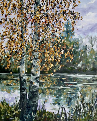 Autumn's Call by Liza Illichmann, Painting for Sale on Singulart