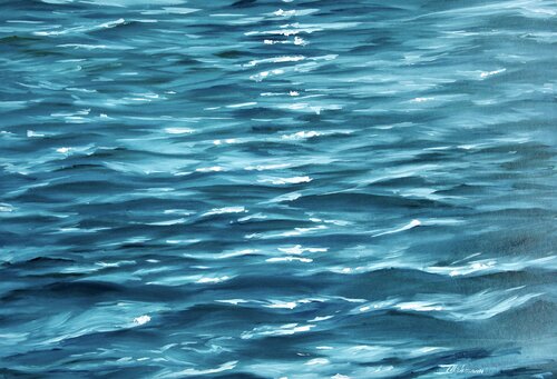 Ultramarine de Liza Illichmann, Pintura a la venta en Singulart