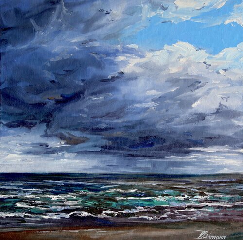 Prussian Blue van Liza Illichmann, Schilderij te koop op Singulart