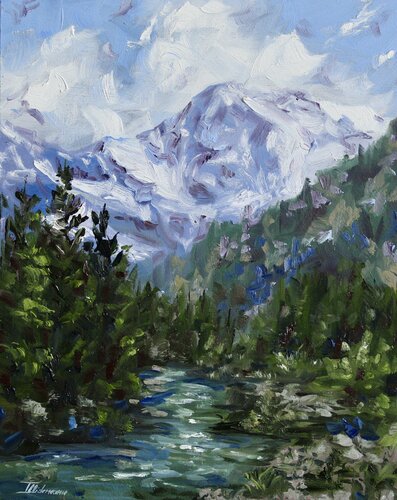 Majestic di Liza Illichmann, Pittura in vendita su Singulart