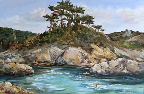 Azure Serenity Liza Illichmann