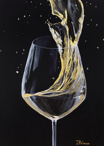 In the darkness of the night van Liza Illichmann, Schilderij te koop op Singulart