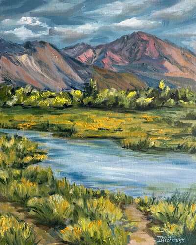 Nature's Trail de Liza Illichmann, Pintura a la venta en Singulart