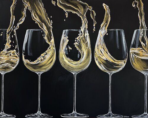 Liquid gold van Liza Illichmann, Schilderij te koop op Singulart