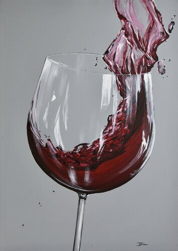 Merlot by Liza Illichmann, Painting for Sale on Singulart