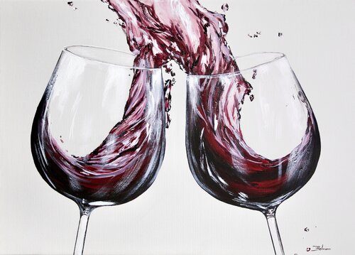 Energy of Two by Liza Illichmann, Painting for Sale on Singulart