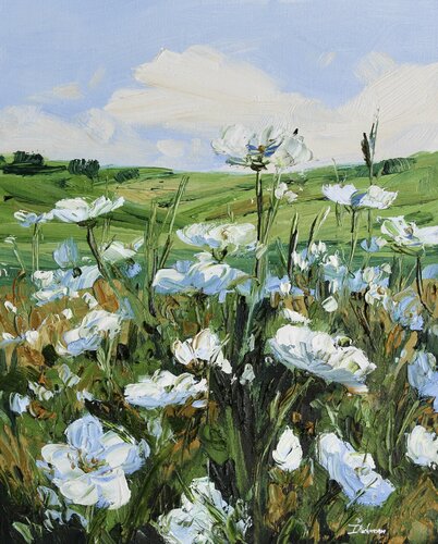 Meadow par Liza Illichmann, Peinture en vente sur Singulart