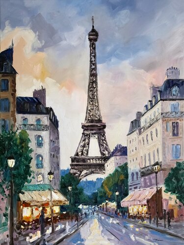 Paris by Liza Illichmann, Painting for Sale on Singulart