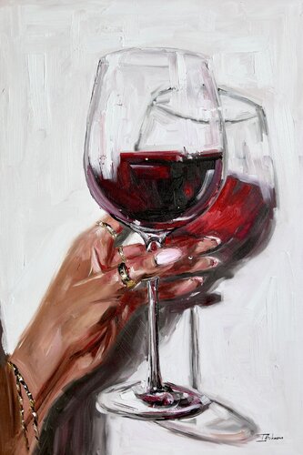 Ruby Red de Liza Illichmann, Pintura a la venta en Singulart