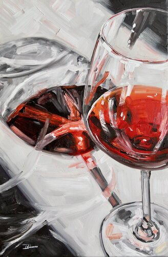 Pinot Noir by Liza Illichmann, Painting for Sale on Singulart