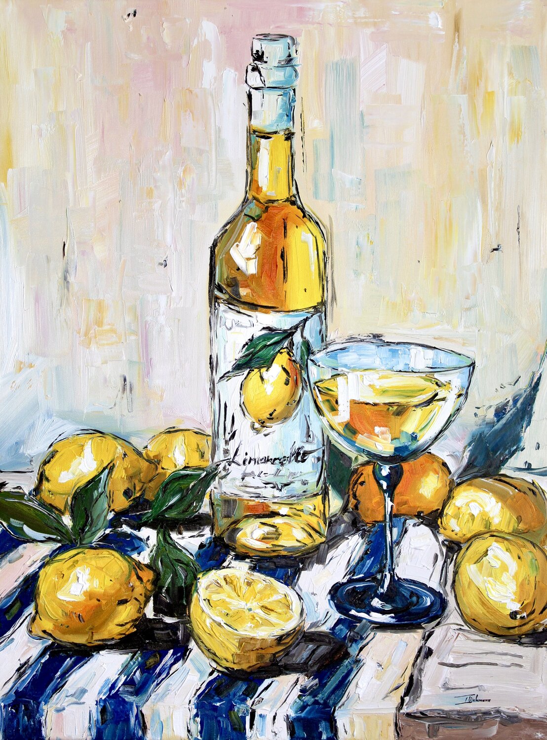 Limoncello Liza Illichmann Pintura original en venta