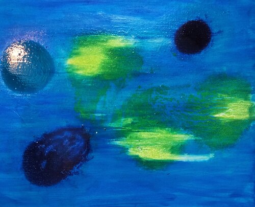 Blue Sky di Sally Churcher, Pittura in vendita su Singulart