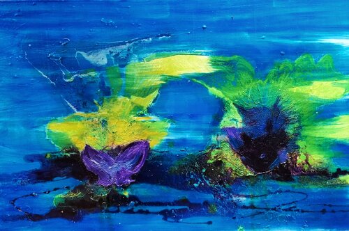 The Buterfly and The Porcupine by Sally Churcher, 絵画 for Sale on Singulart