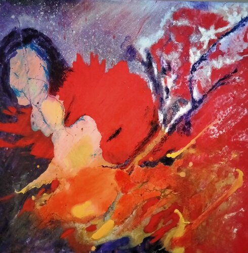 The Godess of War by Sally Churcher, 絵画 for Sale on Singulart